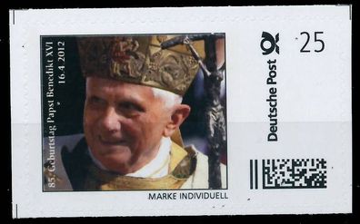 BRD Privatpost Nr Papst Benedikt postfrisch S6A1CEE