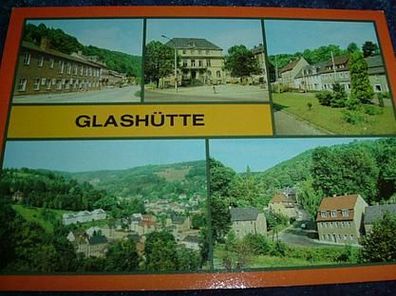 1521/ Ansichtskarte-Glashütte Kreis Dippoldiswalde