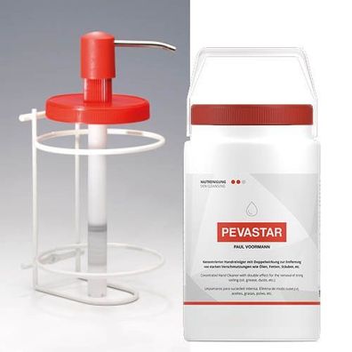 Pevastar Voormann Handwaschpaste / pastöser Handreiniger 3L - mit Wand-Spender