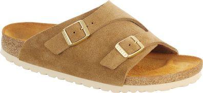 Birkenstock Pantolette Zürich sand Veloursleder Gr. 35 - 46 450443