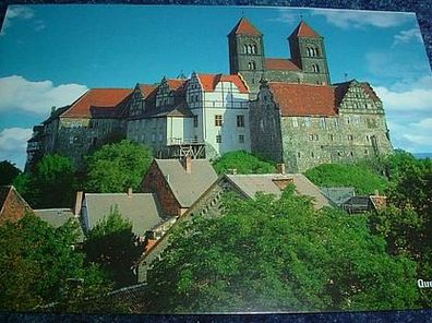 1593-Ansichtskarte-Quedlinburg -Schlossberg