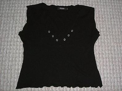 kleines modisches Sommer Shirt in Größe L-schwarz