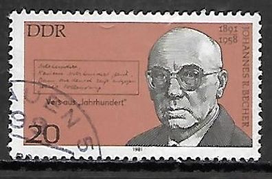 DDR gestempelt Michel Nummer 2604