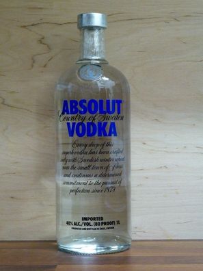 Absolut Vodka 1,0 ltr.