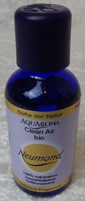 255,60 Euro pro 1 l Aquaroma 50 ml, Clean Air bio, Parfum Raum Aroma Duft ?l