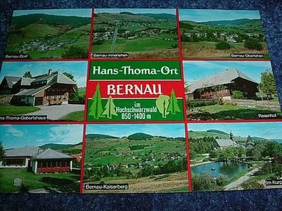 1663/ Ansichtskarte-Hans Thoma Ort Bernau im Hochschwald