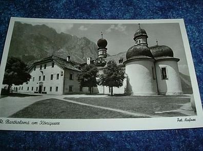 1664/ Ansichtskarte-St. Bartholomä am Königssee