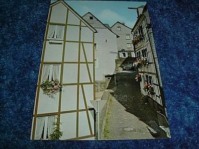 1674/ Ansichtskarte- Oberer Mühlenberg Monschau / Eifel