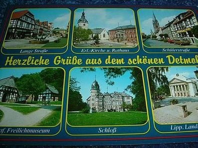 1679 Ansichtskarte/ 4930 Detmold