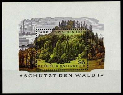Österreich Block 7 postfrisch S5AABDA