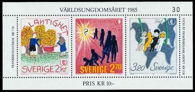 Schweden Block 13-FN30 postfrisch X82651A