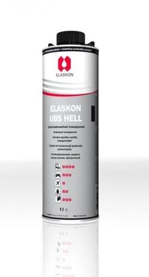 Elaskon Unterbodenschutz - UBS hell - 1 Liter Normdose/ transparent wachsbasis