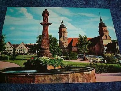 1694/ Ansichtskarte-Kurort Freudenstadt-Marktplatz