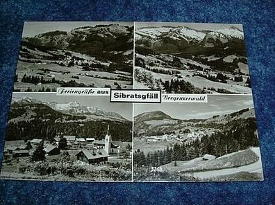 1711/ Ansichtskarte- Sibratsgfäll/ Bregenzerwald