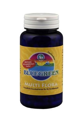 Bluegreen MULTI FLORA - freundliche Bakterien mit Topinambur 17g ca.60 Kapseln