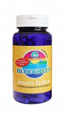 Bluegreen MULTI FLORA - freundliche Bakterien mit Topinambur 51g ca.180 Kapseln