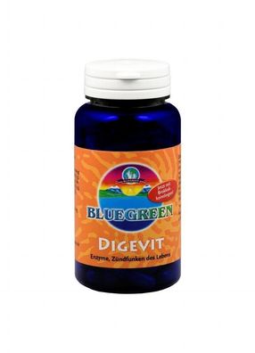 Bluegreen Digevit (Nahrungsenzyme) mit Brokkolikeimlingen! 1x50g ca.100 Kapseln