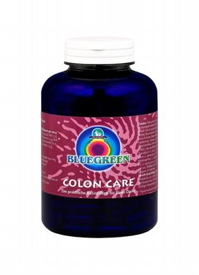 Bluegreen COLON CARE 180g, ca. 360 Kapseln á 500 mg reicht für 6 Wochen