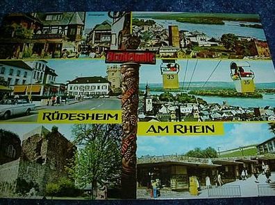1785/ Ansichtskarte-Rüdesheim am Rhein