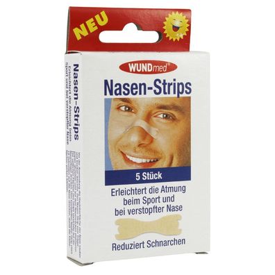 WUNDmed® Nasen-Strips 25 x 5 Stück