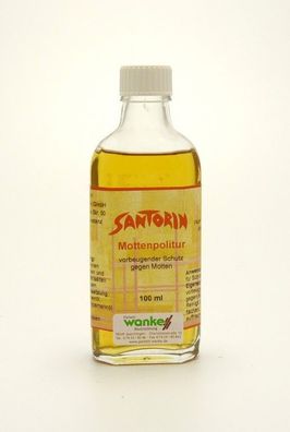 Santorin Mottenpolitur 100 ml Möbelpolitur gegen Motten