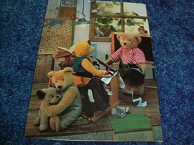 1876/ Teddy-Postkarte-Hunde verstehen die Bärenschule, ,