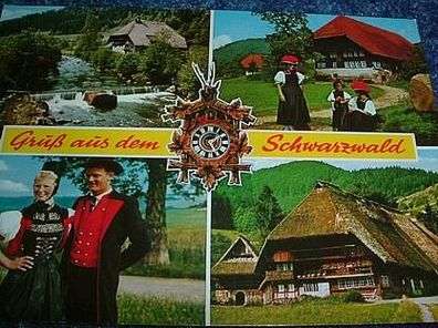 1883/ Ansichtskarten-Gruß aus dem Schwarzwald