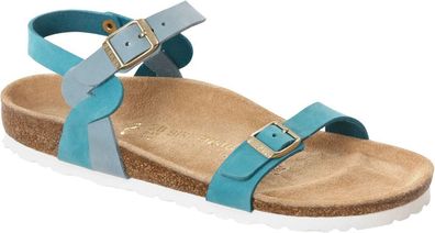 Birkenstock Sandale Pali sky/ turquoise Nubukleder Gr. 35 - 43 224233