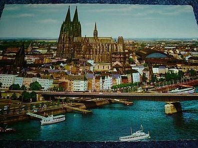 1896/ Ansichtskarte-Köln am Rhein-Blick auf Altstadt