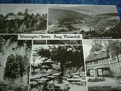 1897/ Ansichtskarte-Wasungen/ Werra Burg Maienluft