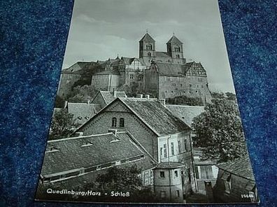 1907/ Ansichtskarte-Quedlinburg/ Harz-Schloß