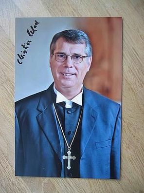 Kirchenpräsident Christian Schad - handsigniertes Autogramm!!!