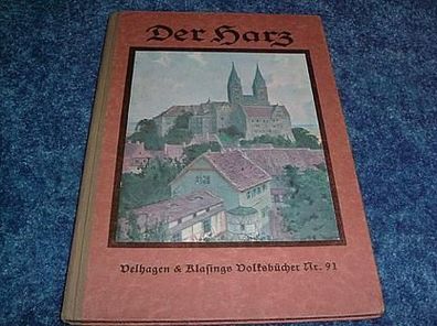 Der Harz-Ein Buch der Wanderfreude 1926