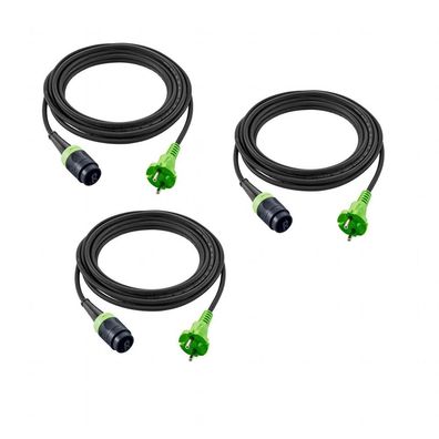 Festool plug it-Kabel H05 RN-F4/3 Gummikabel 240 V 203935 (499851) 3 Stück