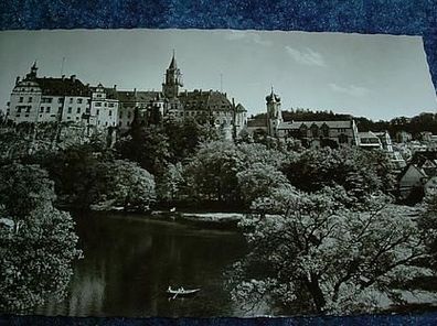 1916/ Ansichtskarte-Schloß Sigmaringen mit Donau