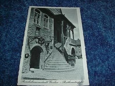 1946/ Ansichtskarte-Reichsbauernstadt Goslar-Rathaus