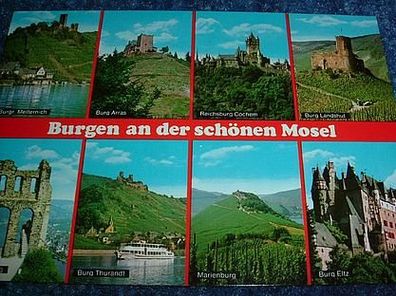 1959/ Ansichtskarte-Burgen an der schönen Mosel