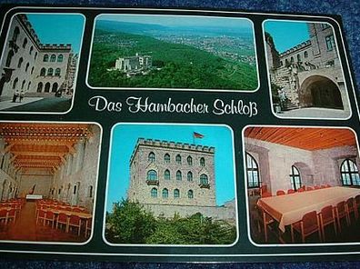 1972/ Ansichtskarte-Das Hambacher Schloß-Neustadt
