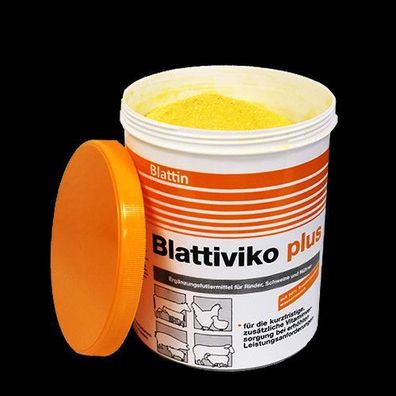 Blattiviko plus Vitamin-Ergänzer für Rinder Schweine Hühner 1 Kg Blattin/ Höveler