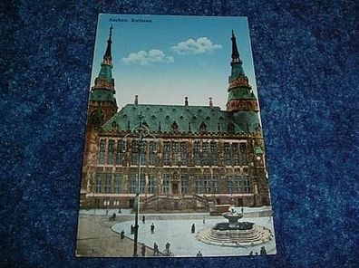 1998/ Ansichtskarte-Aachen-Rathaus-Buntdruck