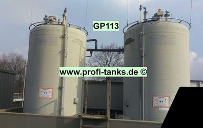 Angebot für GP113 gebrauchter 15.800 L PVC-GF-Tank Lagertank Flachboden stehend