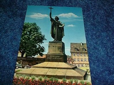 2088 / Ansichtskarte-Barockstadt Fulda-Denkmal 1976