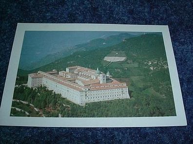 2119 / Ansichtskarte-Kloster Monte Cassino in Italien