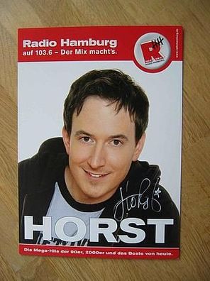 Radio Hamburg Moderator Horst - Autogramm!