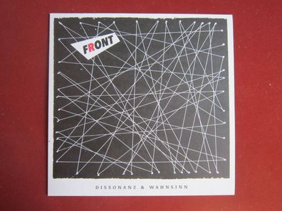 Front - Dissonanz & Wahnsinn Vinyl LP Twisted Chords farbig