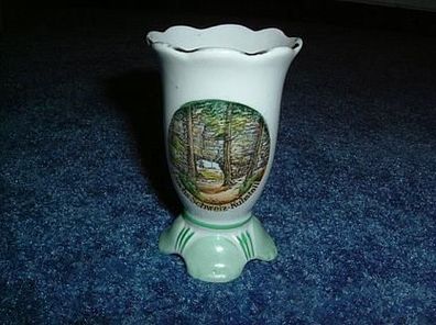 niedliche kleine Vase-Sächs. Schweiz-Kuhstall