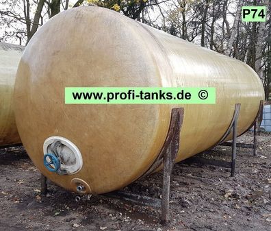 Angebot für P74 gebrauchter 18000L Polyestertank GFK-Tank Wassertank Regenauffangtank