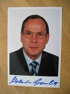 Sachsen-Anhalt Staatssekretär Dr. Valentin Gramlich