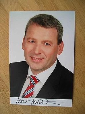 Sachsen-Anhalt Minister Holger Hövelmann Autogramm!