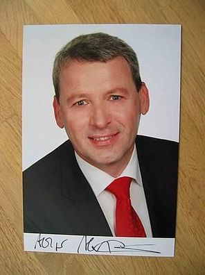 Sachsen-Anhalt Minister Holger Hövelmann Autogramm!